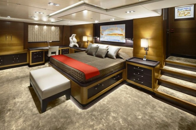 Sailing Yacht Kokomo III - The Master Stateroom